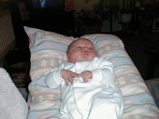 Laura relaxing